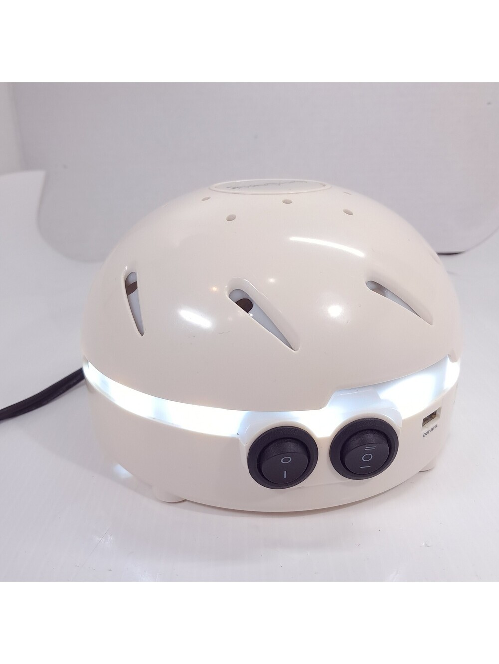 HemingWeigh HW-D1 Sleep Sound Machine White Noise USB Charger Night Light Works